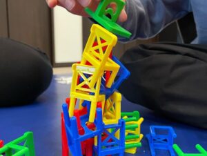パズルで積み上げ