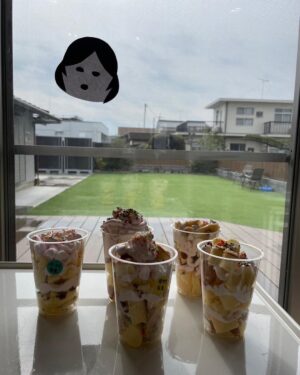 お菓子並べてみました